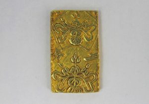 文政二分判金