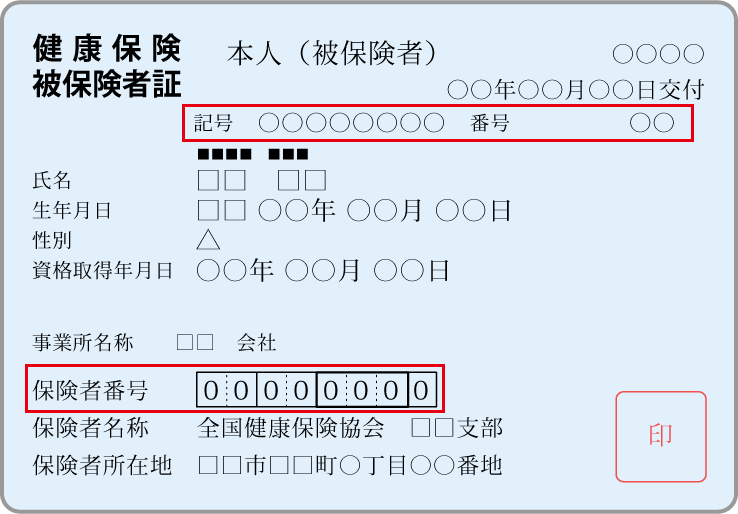 健康保険証