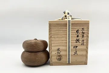 中谷光哉 花紅葉蒔絵 糸目瓢 中次