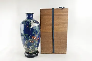 古七宝花入