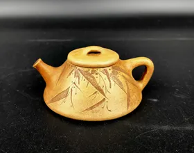 墨壷款 東石製中国朱泥（紫砂壷）急須