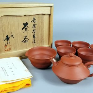 三代山田常山　常滑焼　茶器