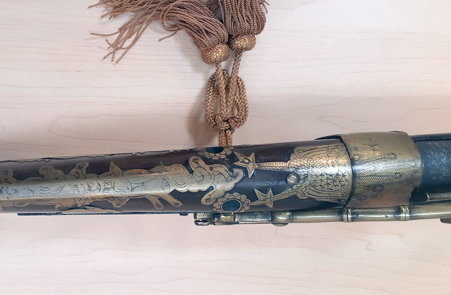 『坂田金時紋銅象嵌火縄銃』商品画像