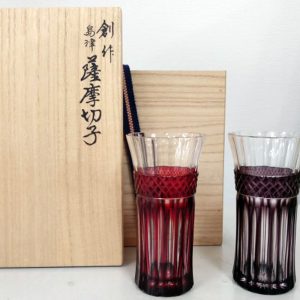 磯斉彬竈 薩摩色被せガラス 水割タンブラー商品画像