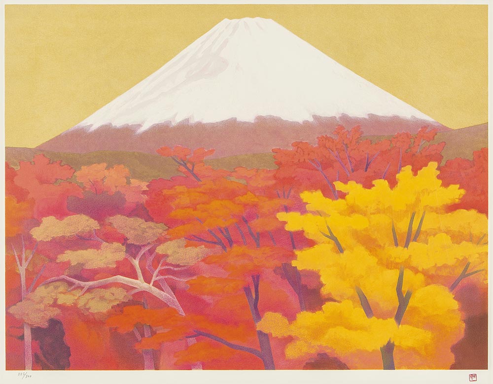 東山魁夷 秋映
